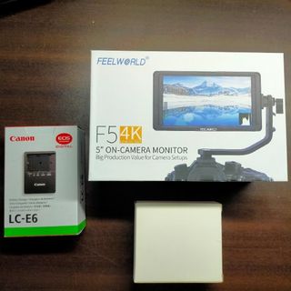 Canon - FEELWORLD｜フィールワールド 5” バッテリー付きの通販 by ...