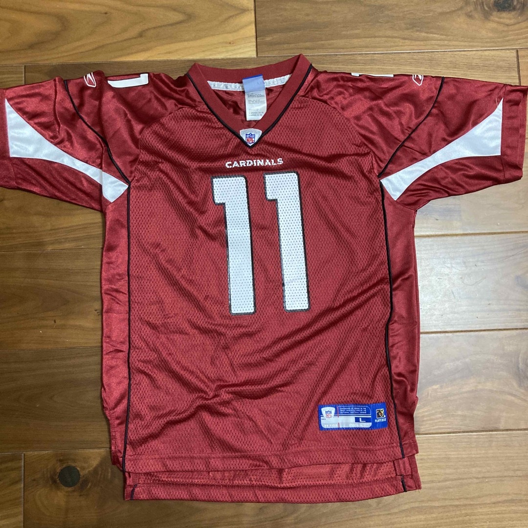 Reebok(リーボック)の未使用　NFL cardinals fitzgerald シャツ　Lサイズ スポーツ/アウトドアのスポーツ/アウトドア その他(アメリカンフットボール)の商品写真