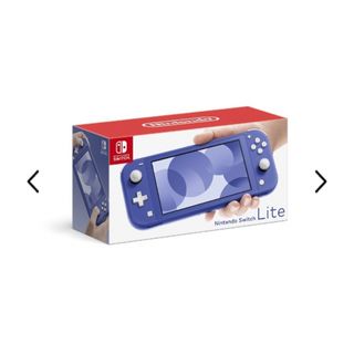 ニンテンドースイッチ(Nintendo Switch)のNintendo Switch Lite ブルー　本体　新品未開封未通電(家庭用ゲーム機本体)