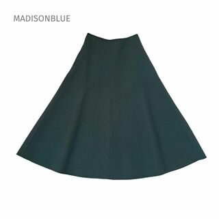 マディソンブルー(MADISONBLUE)の新品 MADISONBLUE マディソンブルー リバーフレアスカート ウール(ロングスカート)
