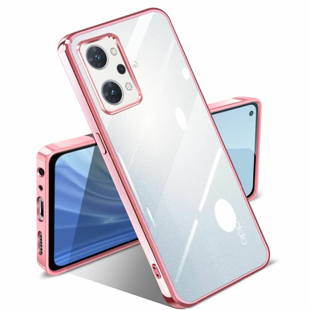 OPPO Reno7 A ケース OPPO Reno9 A ケース クリア 耐衝の通販 by