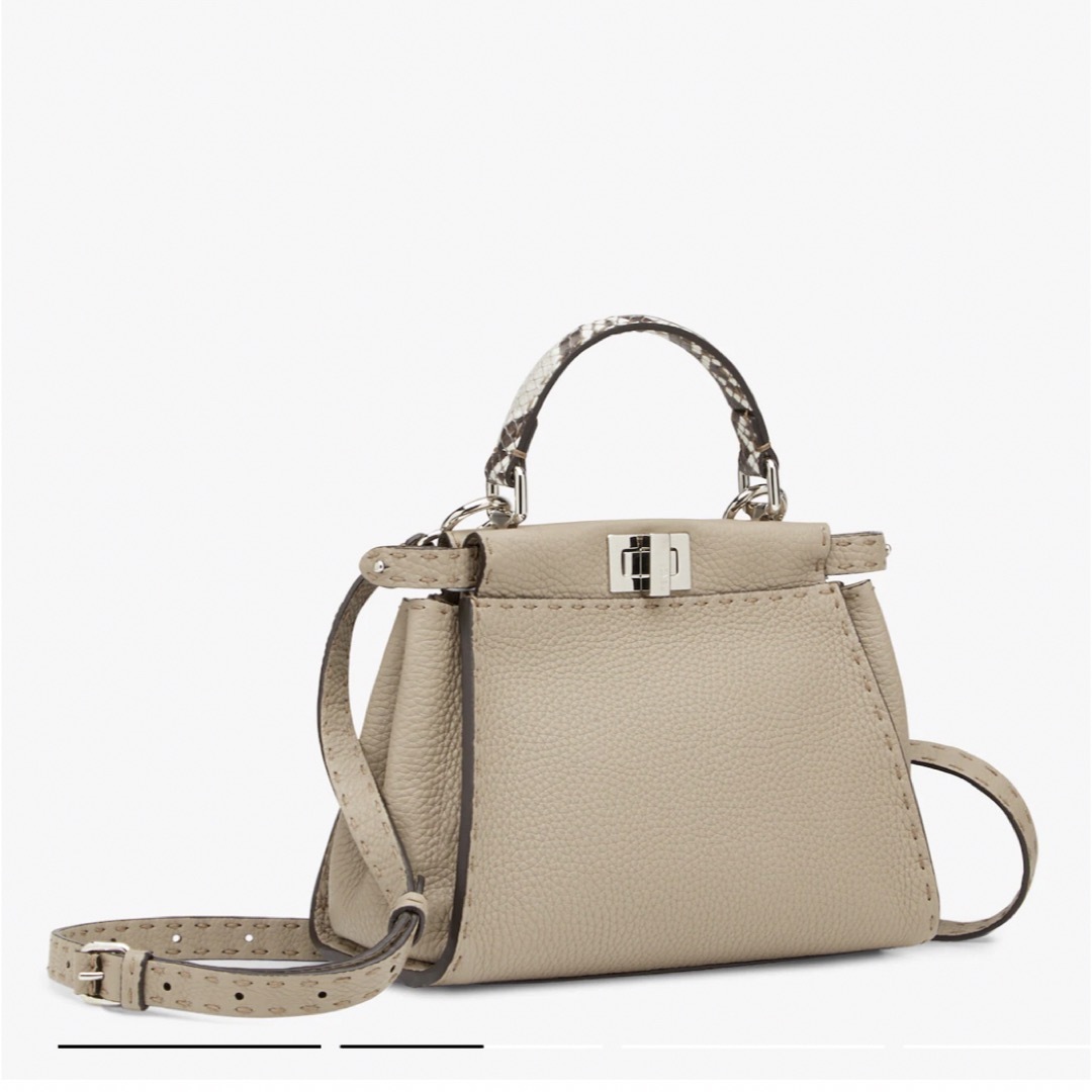 FENDI - ピーカブー スモール ダブグレー セレリア バッグの通販 by