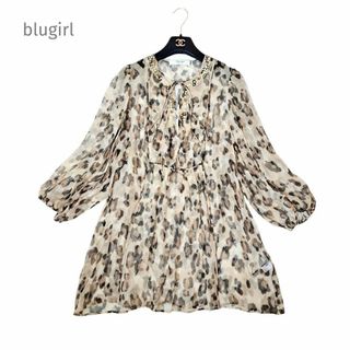 Blumarine - blugirl ブルーガール シルク チュニックブラウス