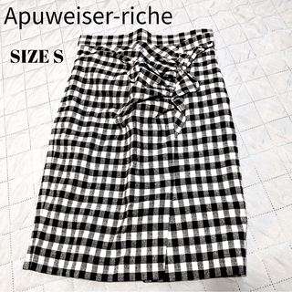 アプワイザーリッシェ(Apuweiser-riche)のApuweiser-riche  ギンガムチェック スカート(ひざ丈スカート)