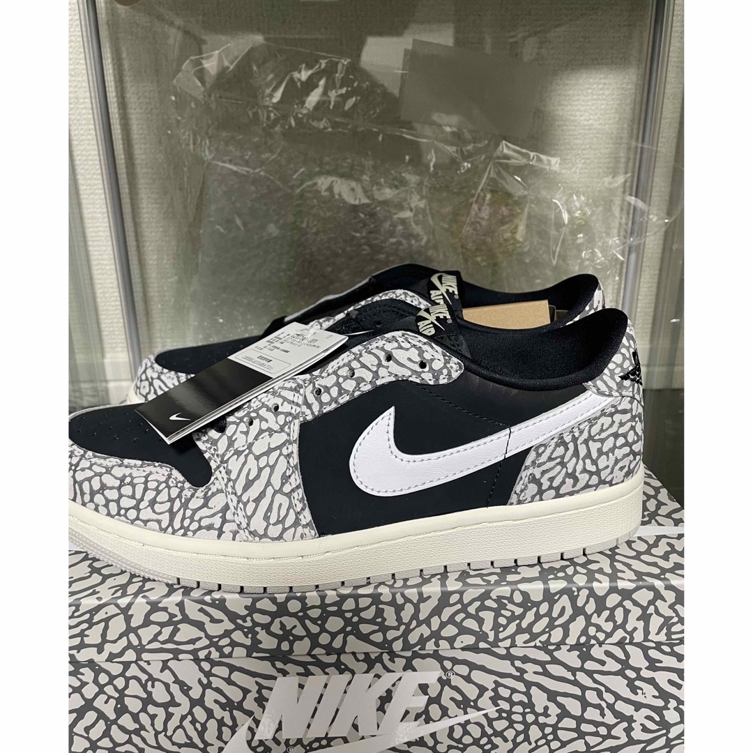 AIR JORDAN 1 LOW OG BLACK CEMENT | フリマアプリ ラクマ