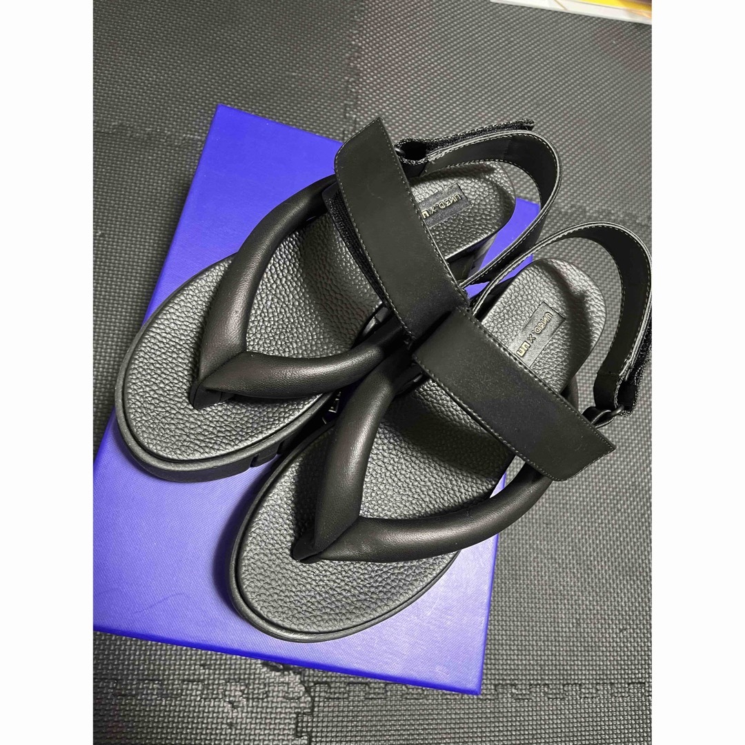 UNITED NUDE(ユナイテッドヌード)のUNITED NUDE × UN3D. DELTA TONG 38 ブラック レディースの靴/シューズ(サンダル)の商品写真