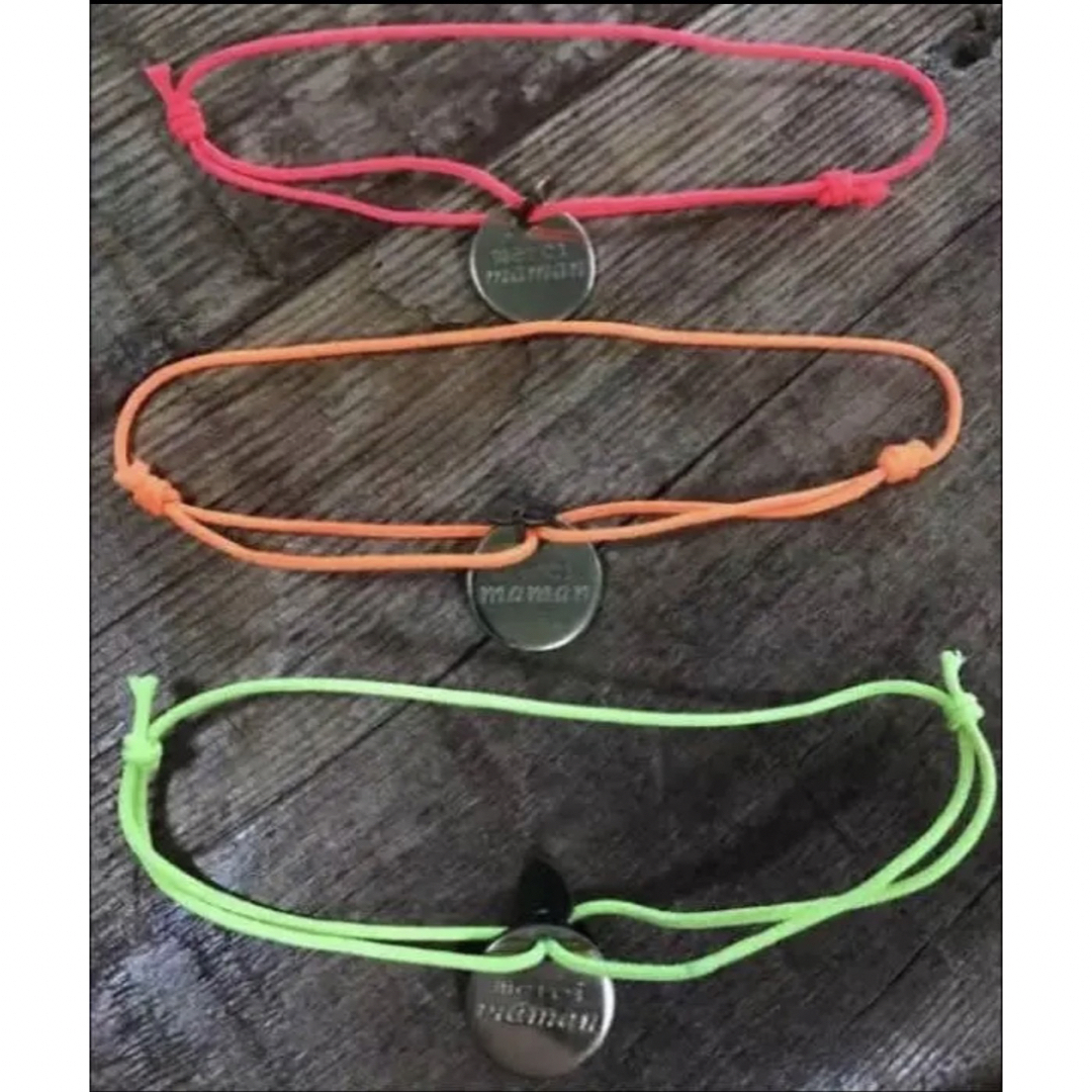 Merci Paris Cord Braceletメルシーコードブレス新品 1点 レディースのアクセサリー(ブレスレット/バングル)の商品写真