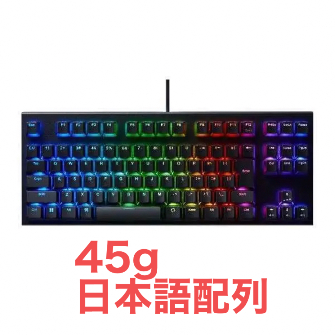 REALFORCE GX1 45g 日本語配列　東プレ X1UC11 新品未開封