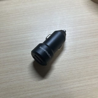 シガーソケット　USB2穴　自動車(カーオーディオ)