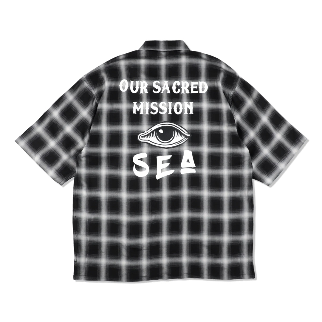 WIND AND SEA(ウィンダンシー)のWIND AND SEA Koichiro TakagiPlaid Shirt メンズのトップス(Tシャツ/カットソー(半袖/袖なし))の商品写真