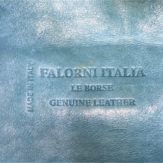 FALORNI - 【FALORNI】イントレチャート エメラルド ラムレザー F875