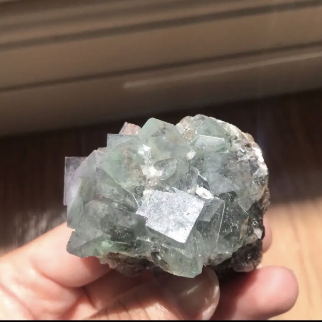 ナミビア オコルス産 フローライト クオーツ 共生鉱物