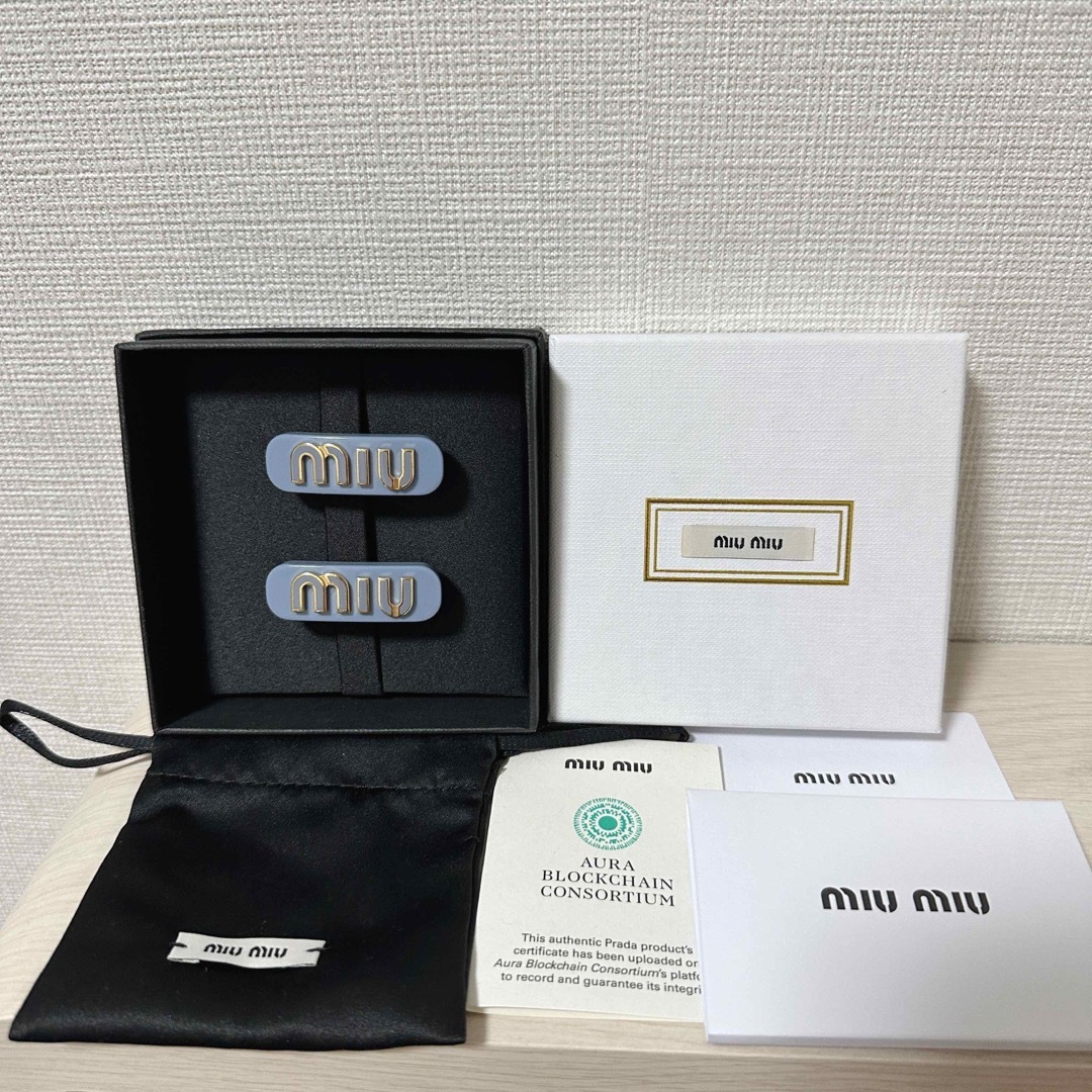 miumiu ヘアクリップ【最終値下げ】-