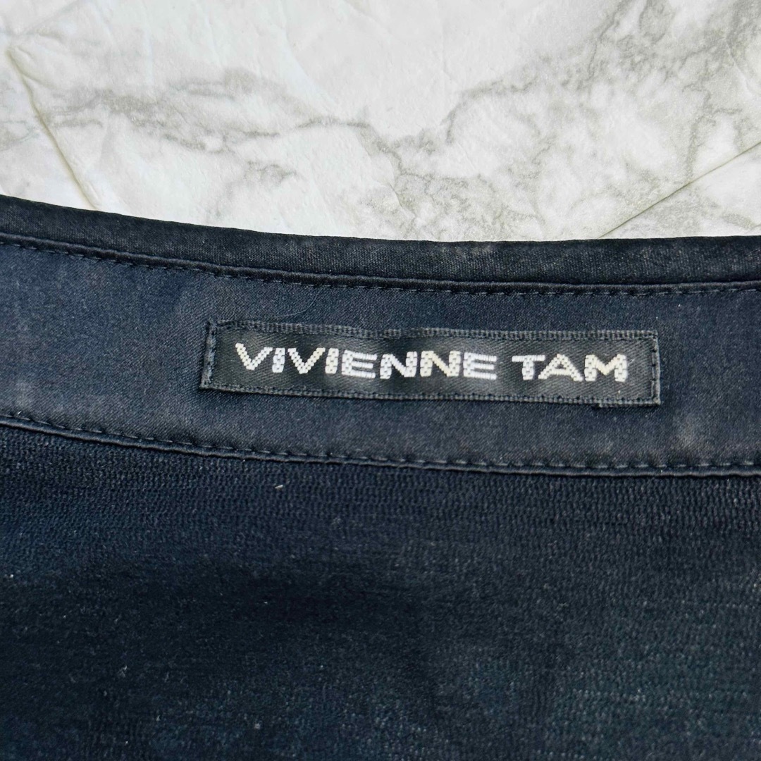 VIVIENNE TAM(ヴィヴィアンタム)のドリーム様専用　ヴィヴィアンタム　ワンピース　花柄　ペイズリー　 レディースのワンピース(ひざ丈ワンピース)の商品写真