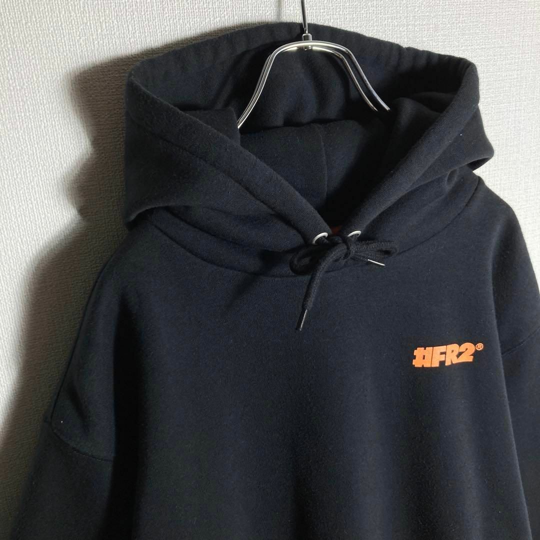 FR2 - 【美品】FR2 バックプリント 兎 パーカー 人気Lサイズ ゆるだぼ