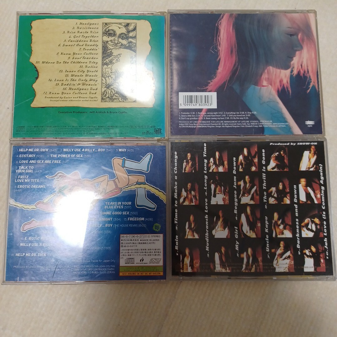 洋楽CD4枚セット エンタメ/ホビーのCD(ポップス/ロック(洋楽))の商品写真