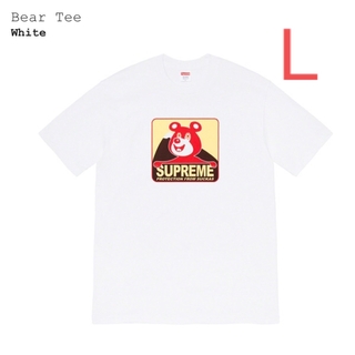 シュプリーム(Supreme)の【白L】Bear Tee  SUPREME (Tシャツ/カットソー(半袖/袖なし))
