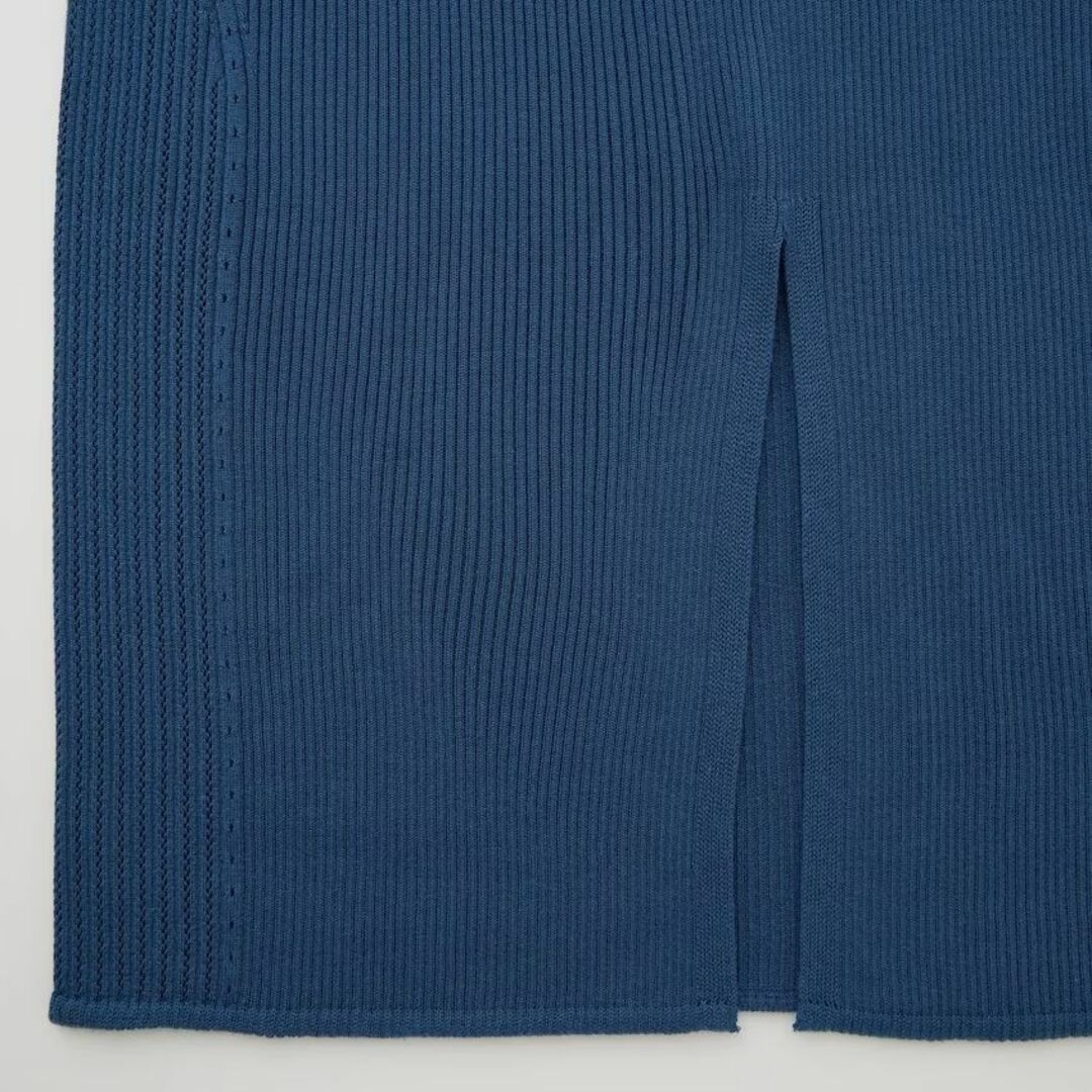 XL XXL 大きいサイズ■ 3Dリブロングスカート ◆マメクロゴウチ ユニクロ レディースのスカート(ロングスカート)の商品写真