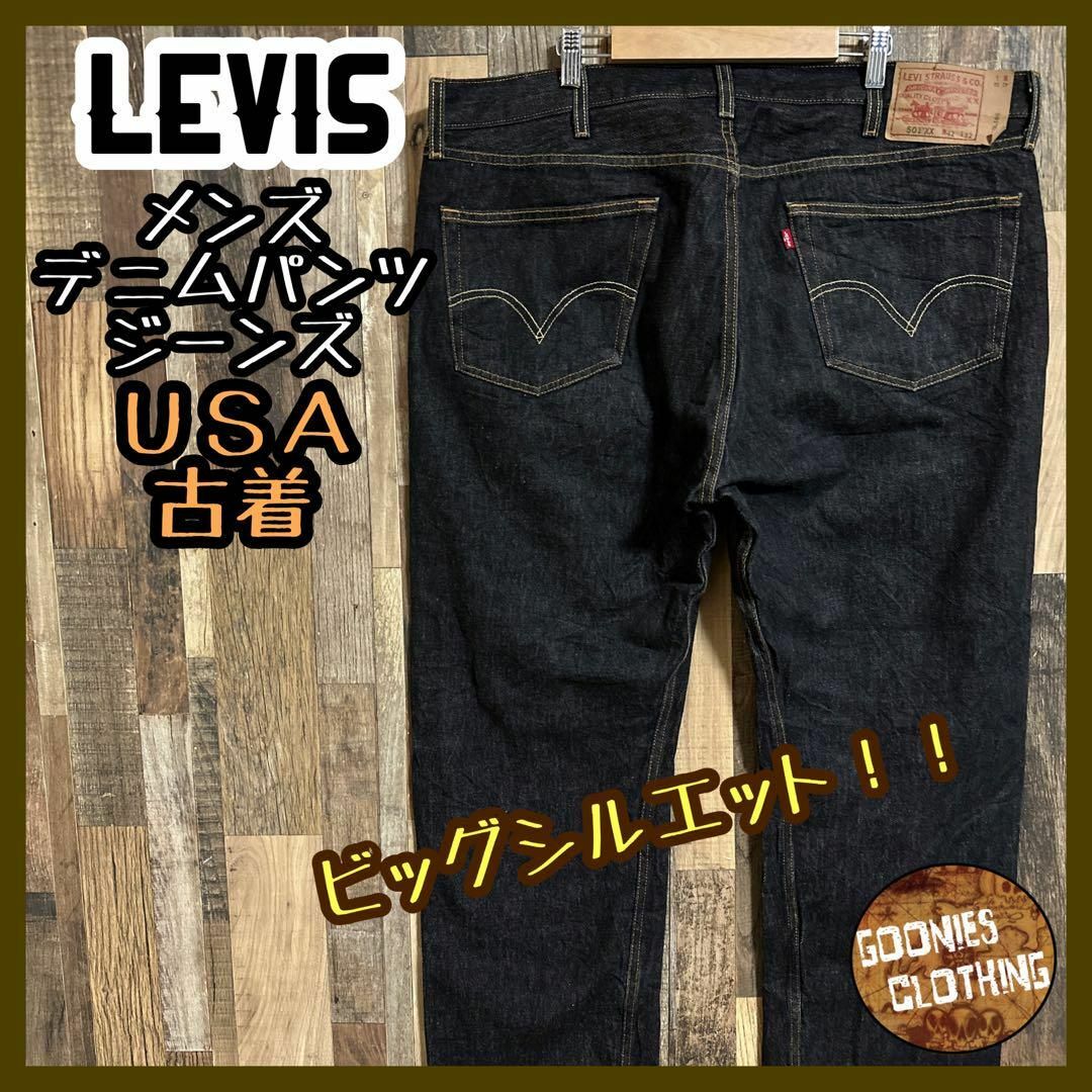 リーバイス メキシコ製 デニム パンツ ジーンズ 赤タグ 42 ロゴ USA