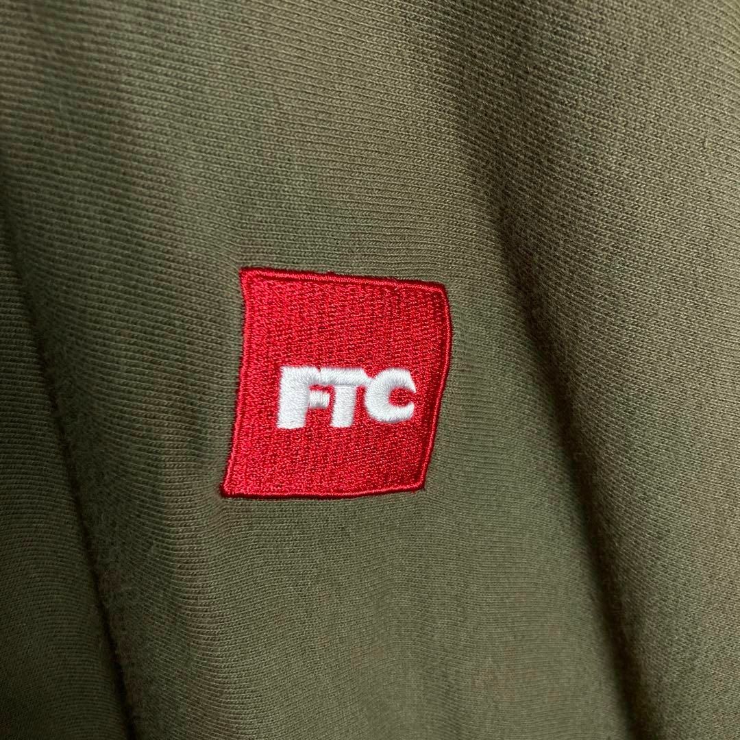 FTC - 【即完売モデル】FTC ワンポイント刺繍ロゴ入りパーカー 人気L