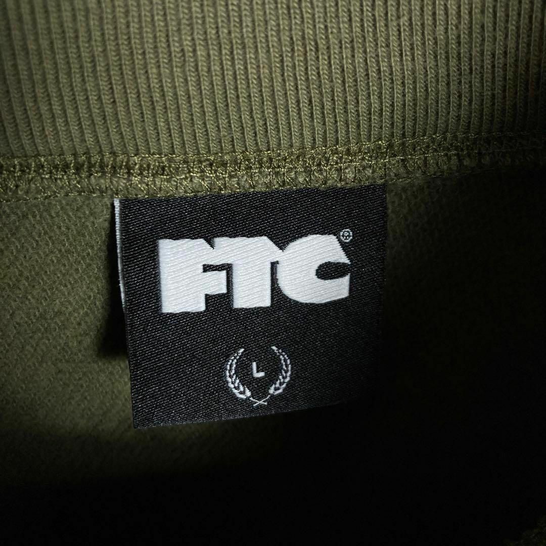 FTC - 【即完売モデル】FTC ワンポイント刺繍ロゴ入りパーカー 人気L