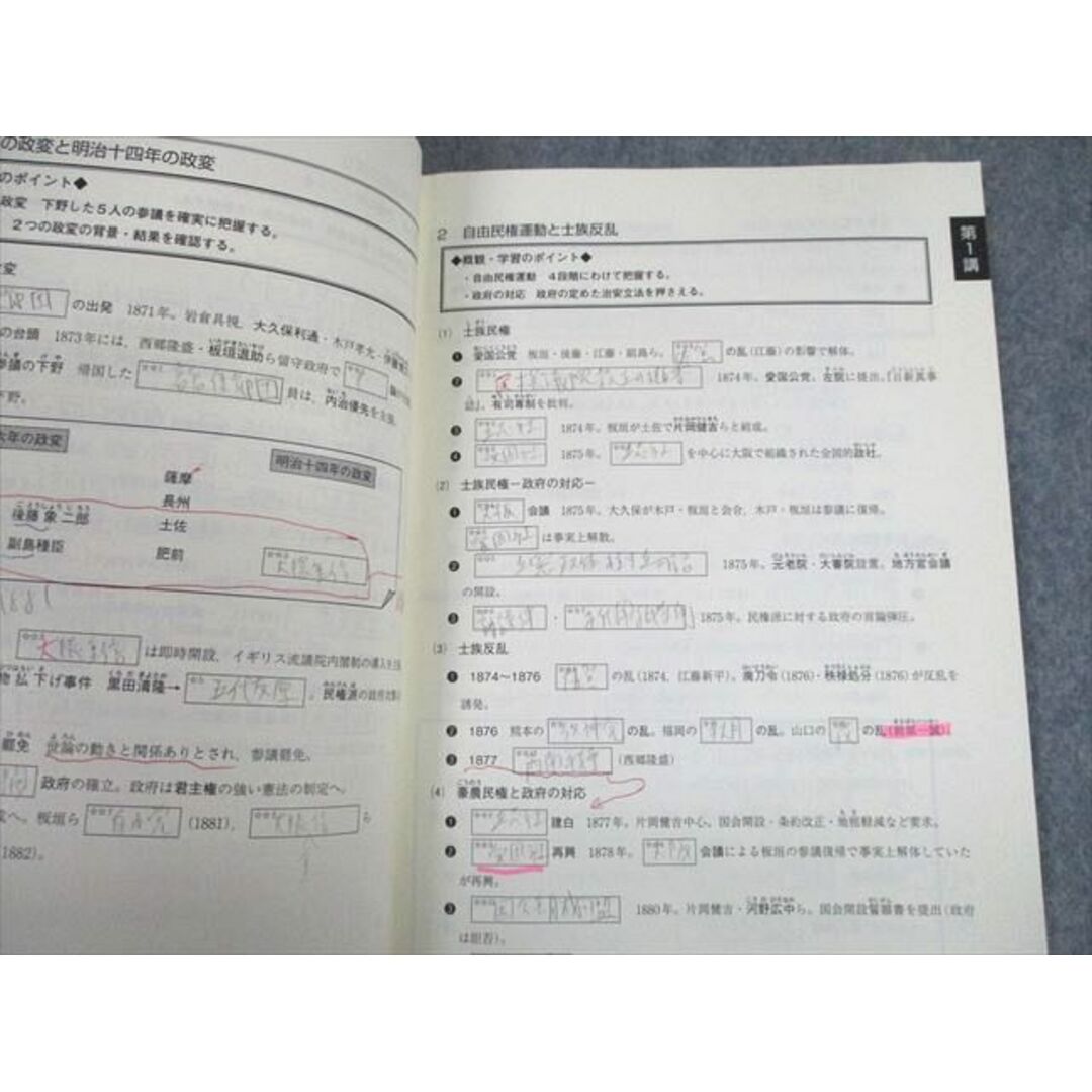 UH10-146 東進ハイスクール 入試直前まとめ講座 日本史のまとめ 要点整理編 テキスト 05s0B