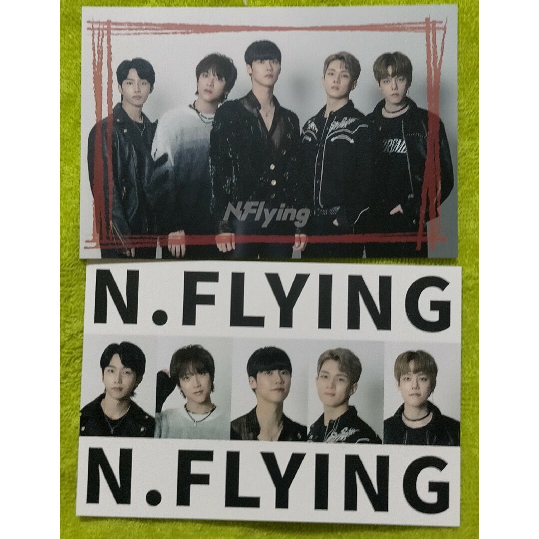 N.Flying ポストカード2枚セット エンタメ/ホビーのタレントグッズ(ミュージシャン)の商品写真