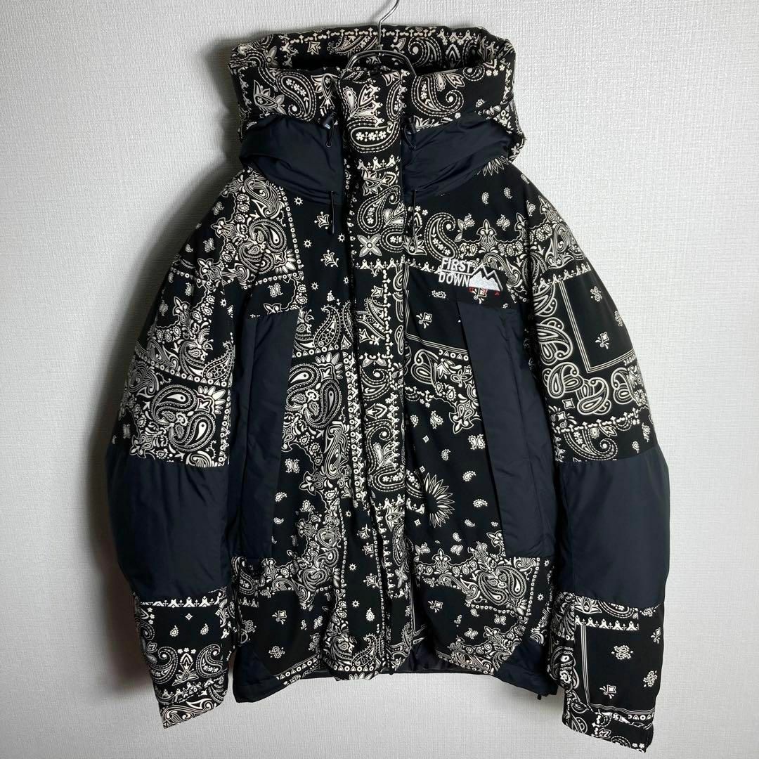 FIRST DOWN - 【極美品】ファーストダウン ペイズリー バンダナダウン
