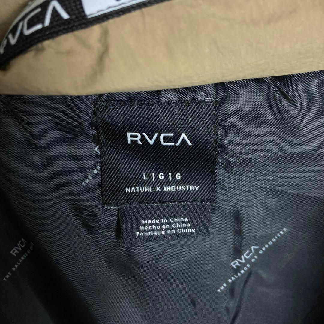 【大幅値下げ】☆新品未使用☆RVCA ルーカ ビッグロゴ ダウンジャケット L