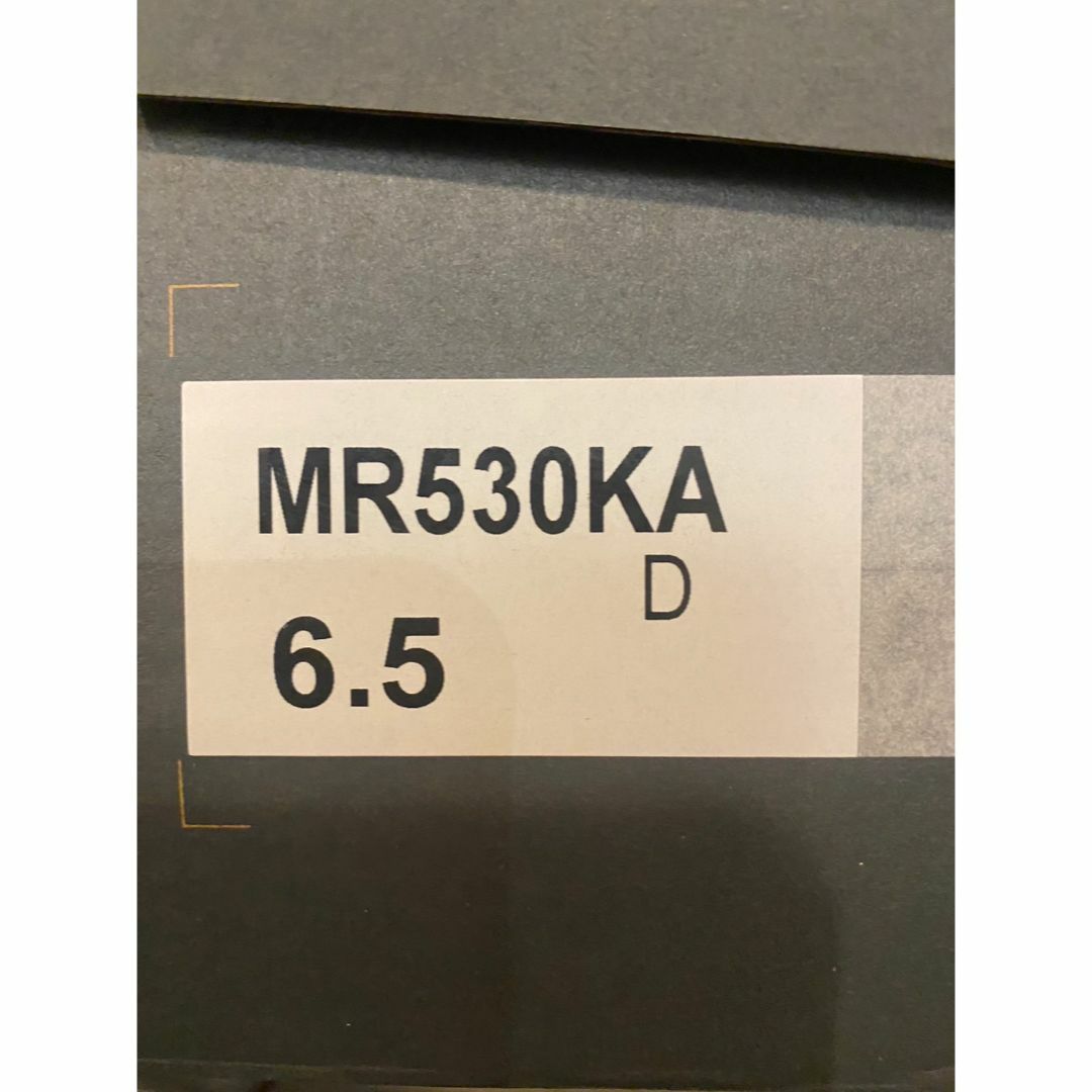 安藤サクラ着用　ニューバランス スチールグレー MR530KA 24.5cm