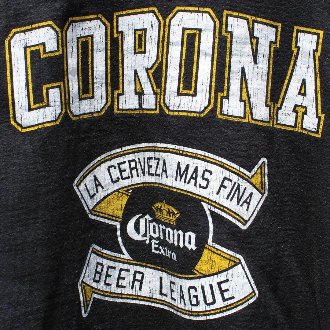 コロナ(コロナ)のCorona Extra BEER ラベルロゴ オフィシャル 古着 Tシャツ メンズのトップス(Tシャツ/カットソー(半袖/袖なし))の商品写真