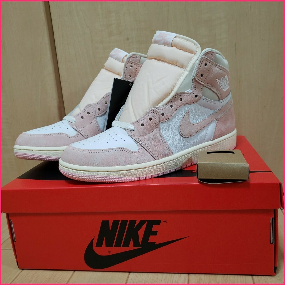 Jordan Brand（NIKE）(ジョーダン)の新品未使用/AIR JORDAN1RETRO HI OG/WASHED PINK メンズの靴/シューズ(スニーカー)の商品写真