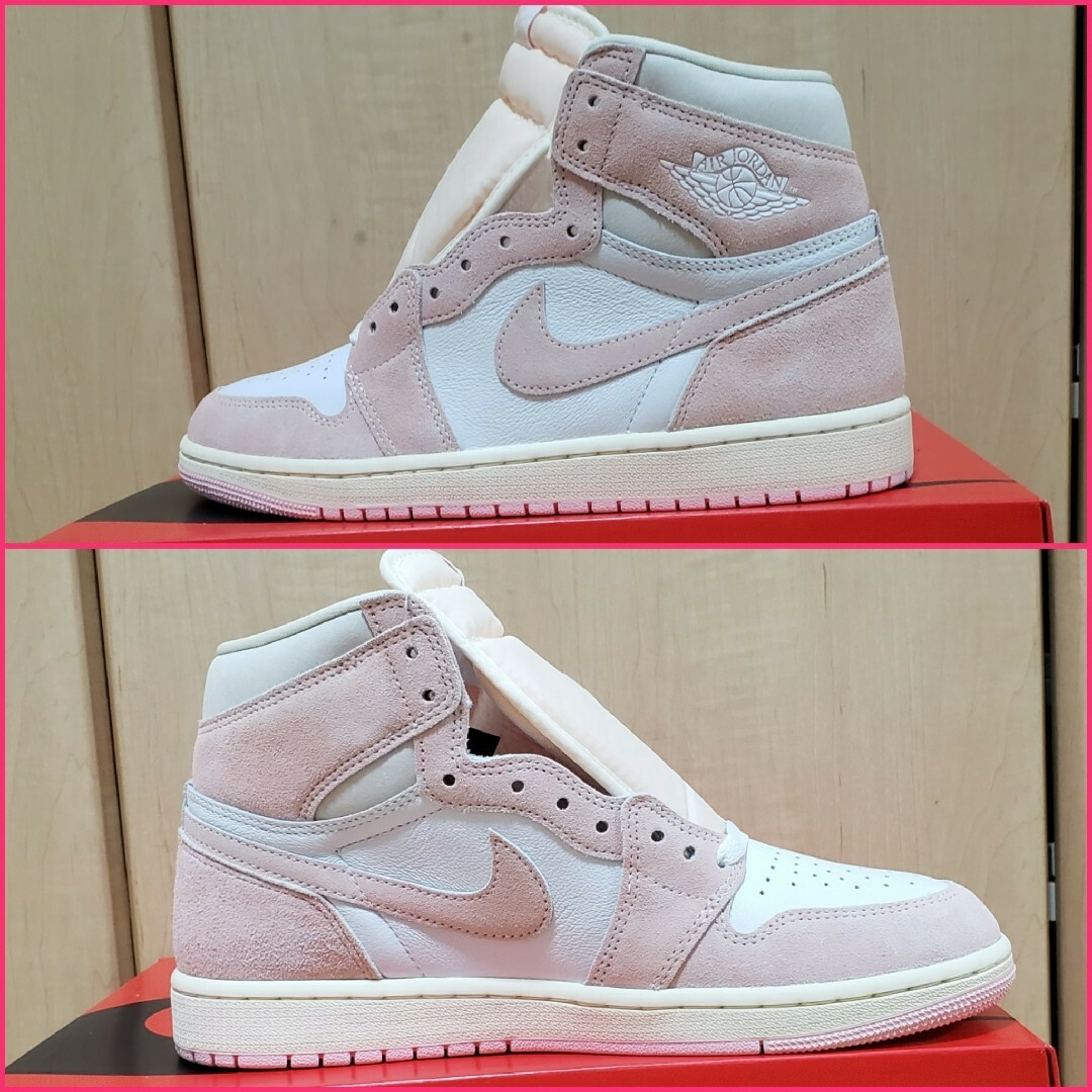 Jordan Brand（NIKE）(ジョーダン)の新品未使用/AIR JORDAN1RETRO HI OG/WASHED PINK メンズの靴/シューズ(スニーカー)の商品写真