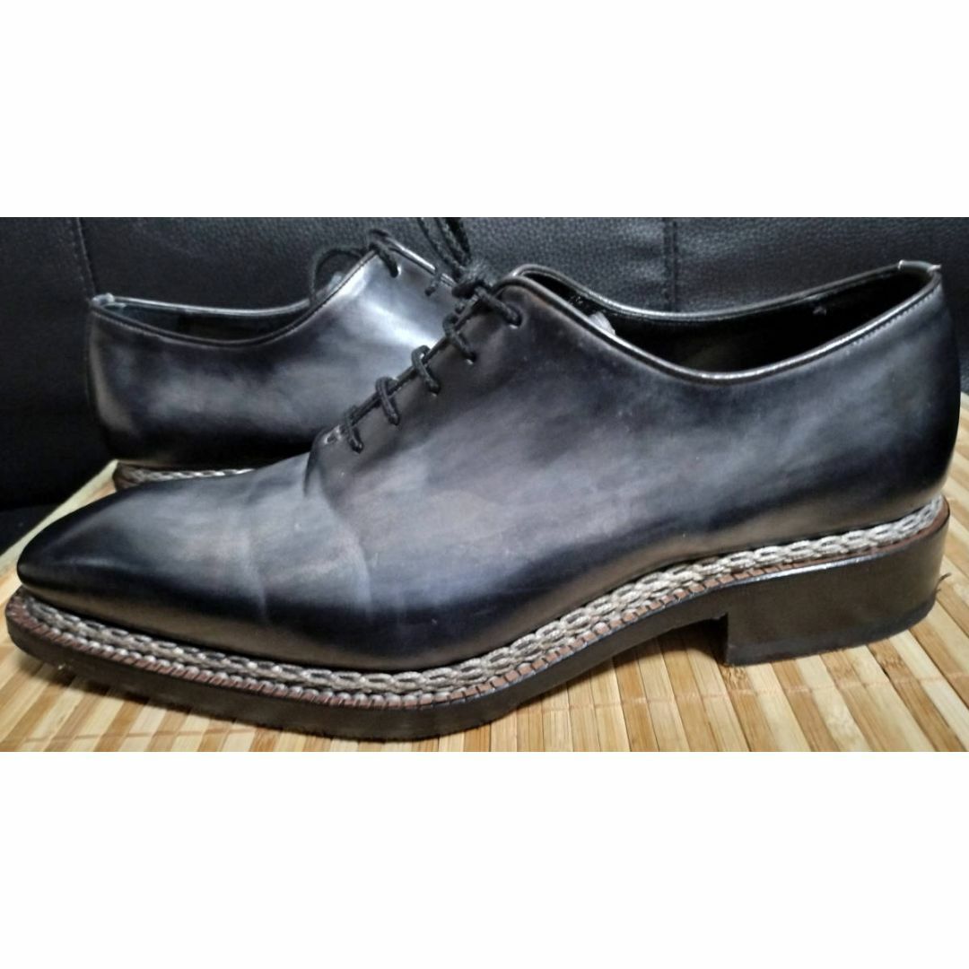 STEFANO BRANCHINI(ステファノブランキーニ)の再値下げ！Harris Mens shoes パティーヌ着色 ノルベジェーゼ仕様 メンズの靴/シューズ(ドレス/ビジネス)の商品写真