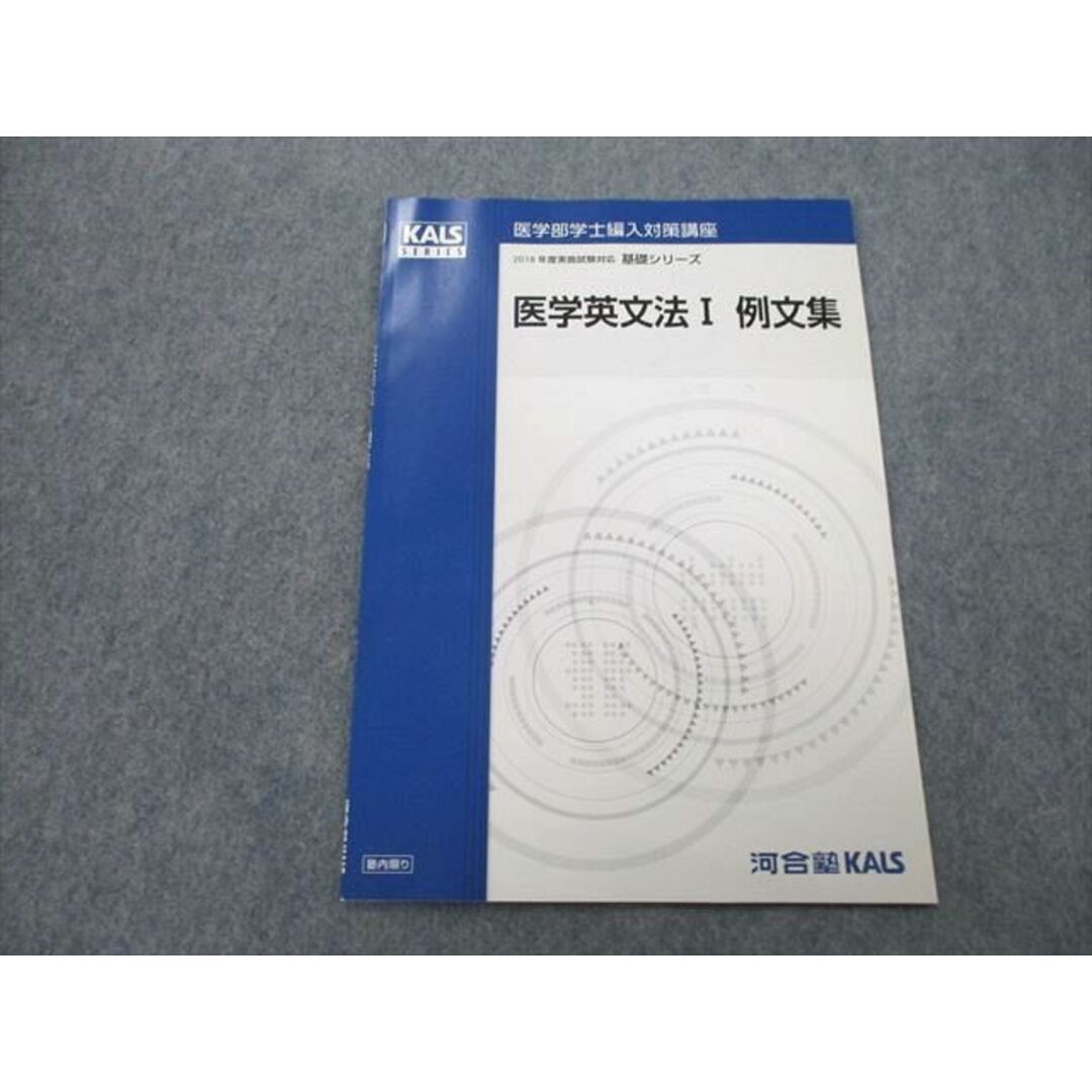 河合塾KALS医学部編入 2021年対応 完成実戦 生命科学英語小論文 過去問