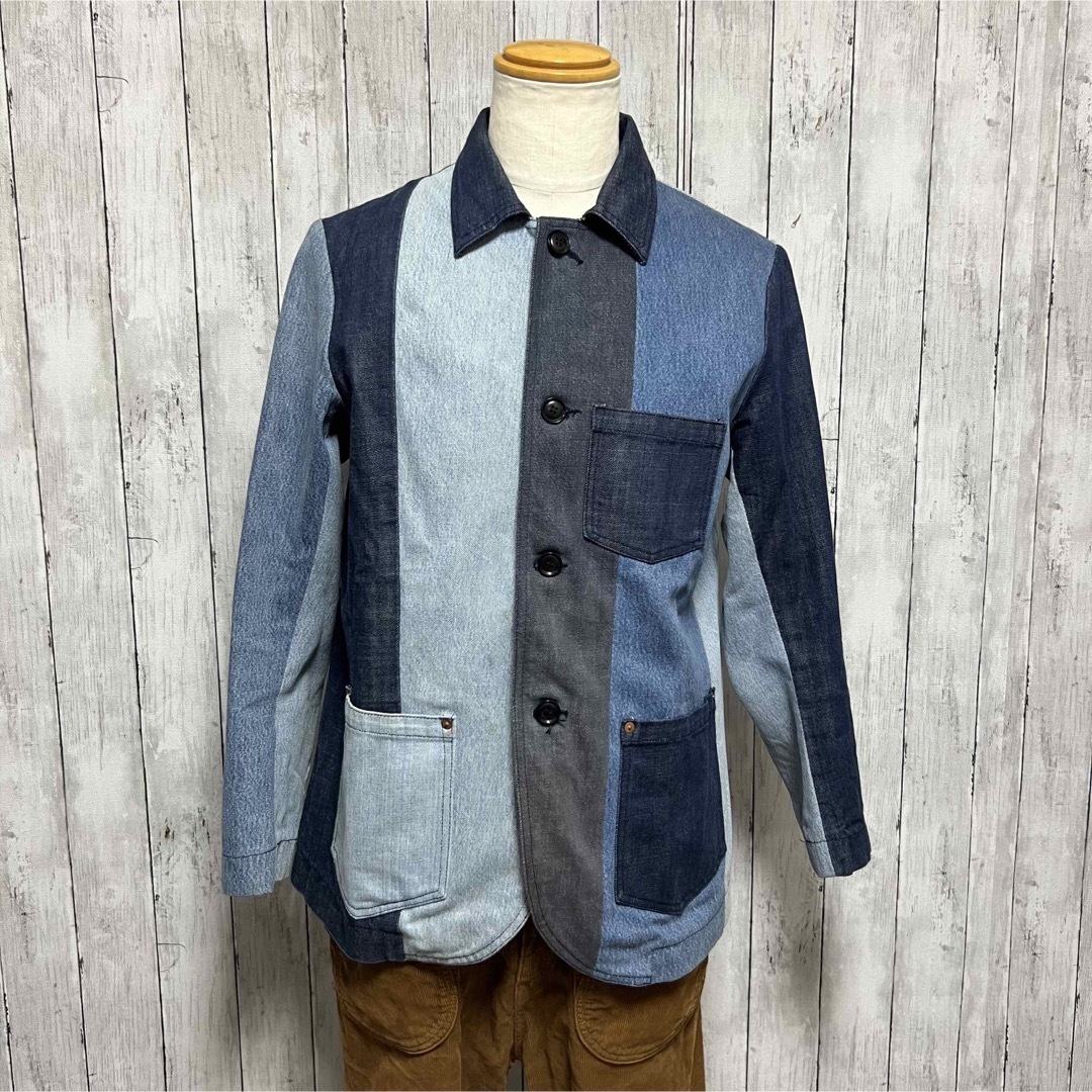 TIGRE BROCANTE リメイクフレンチワークジャケット!日本製!雰囲気◎