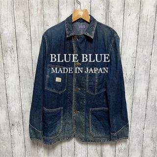 BLUE BLUE デニムカバーオール 濃紺 美品 xs-