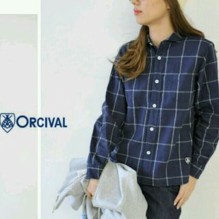 オーシバル(ORCIVAL)の【あずき様専用】ORCIVAL  ビエラ起毛チェックシャツ(シャツ/ブラウス(長袖/七分))