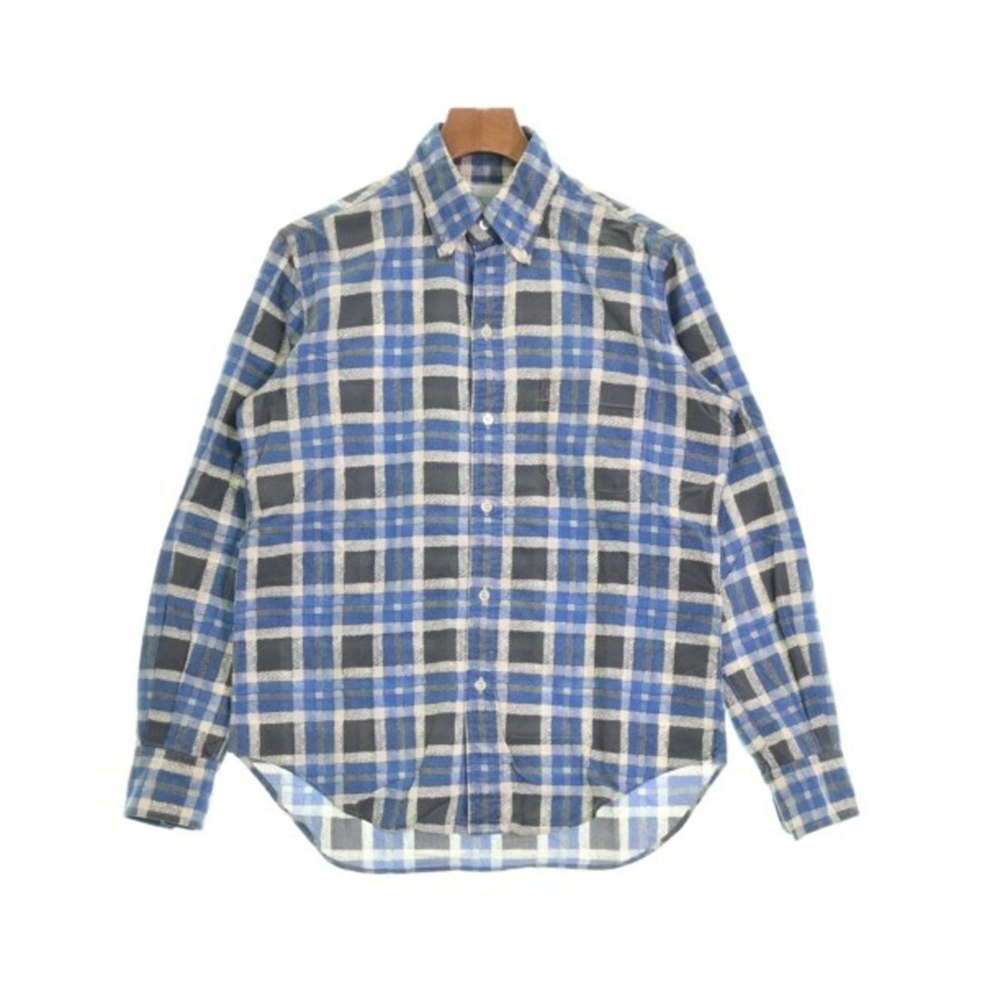 nonnative カジュアルシャツ M 青xベージュ等(チェック)