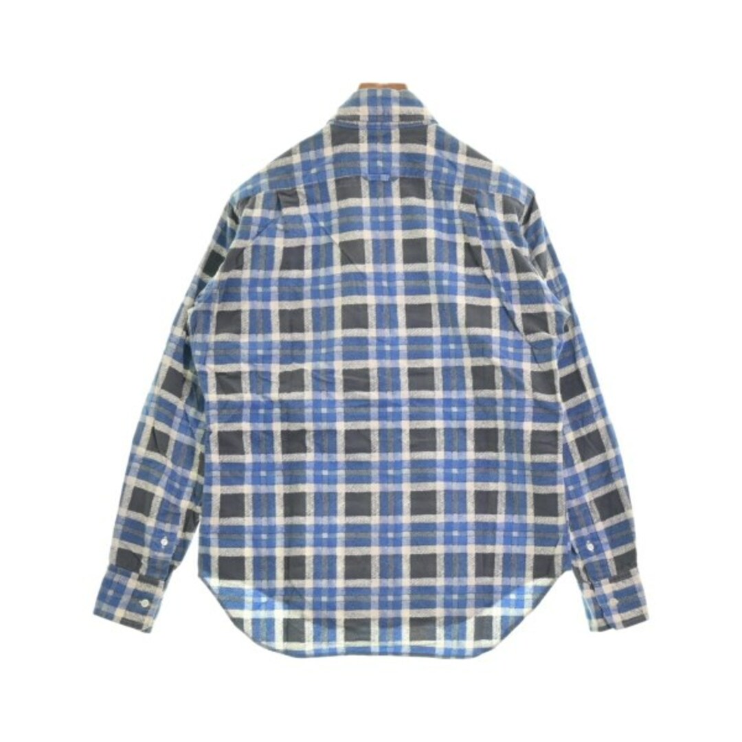 nonnative(ノンネイティブ)のnonnative カジュアルシャツ M 青xベージュ等(チェック) 【古着】【中古】 メンズのトップス(シャツ)の商品写真