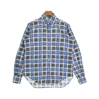 ノンネイティブ(nonnative)のnonnative カジュアルシャツ M 青xベージュ等(チェック) 【古着】【中古】(シャツ)