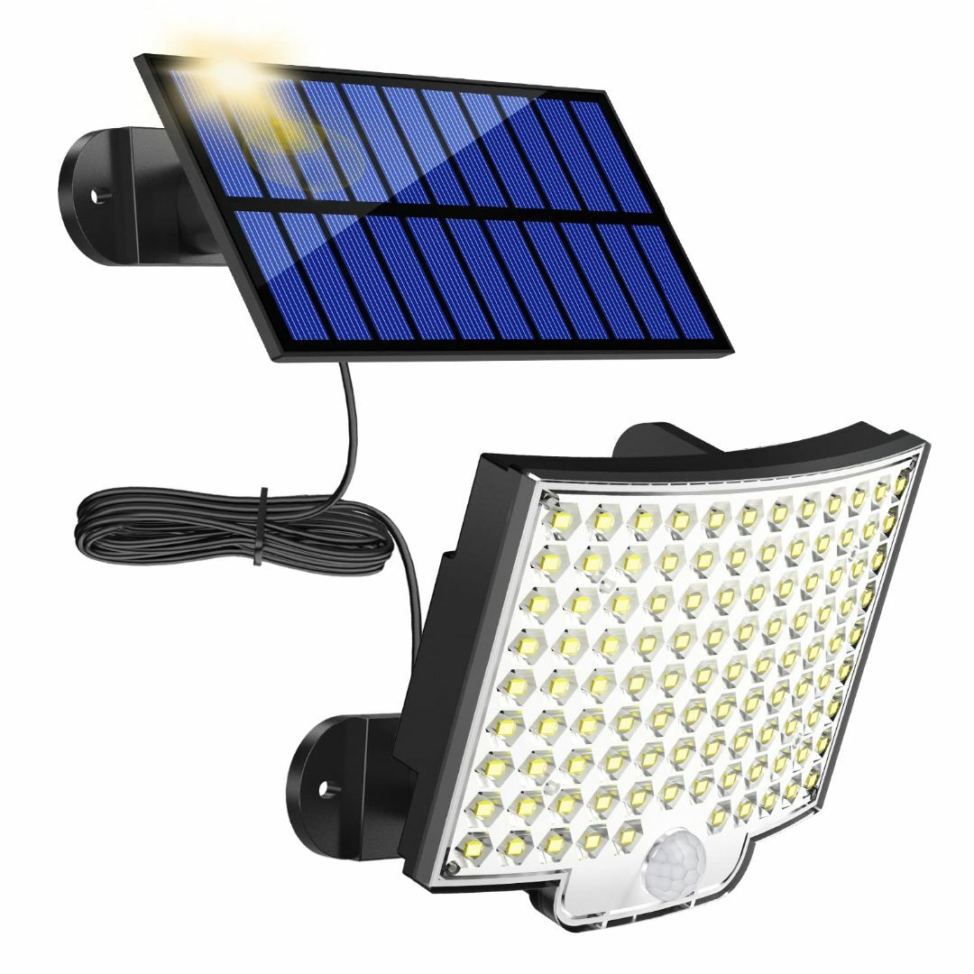 センサーライト ソーラーライト ，MPJ 106 LED超高輝度ソーラーライトモ