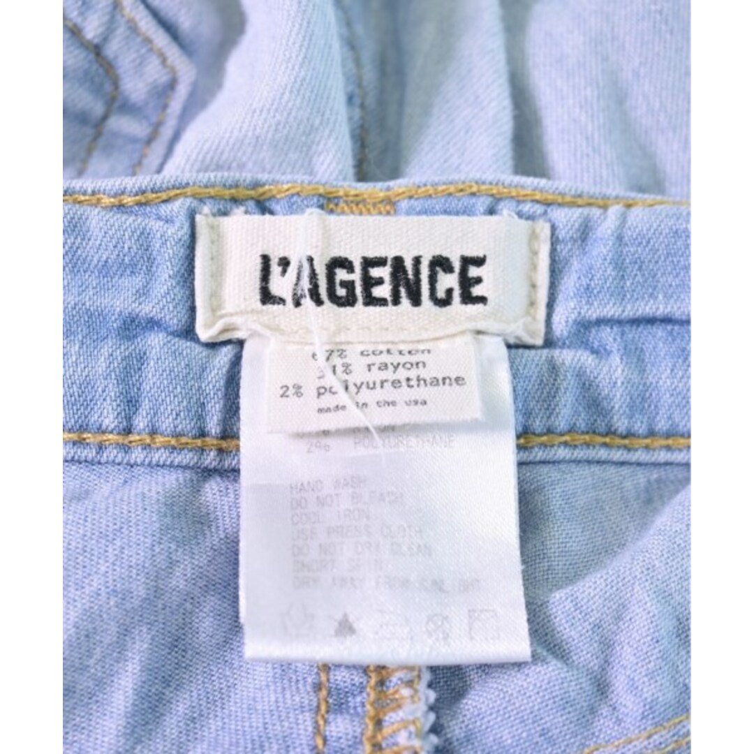 L'Agence(ラジャンス)のL'AGENCE ラジャンス デニムパンツ 26(L位) 青(デニム) 【古着】【中古】 レディースのパンツ(デニム/ジーンズ)の商品写真