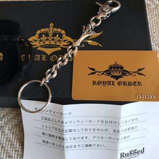 ロイヤルオーダー(ROYALORDER)のroyal order royalorder ロイヤルオーダー　キーリング(キーホルダー)