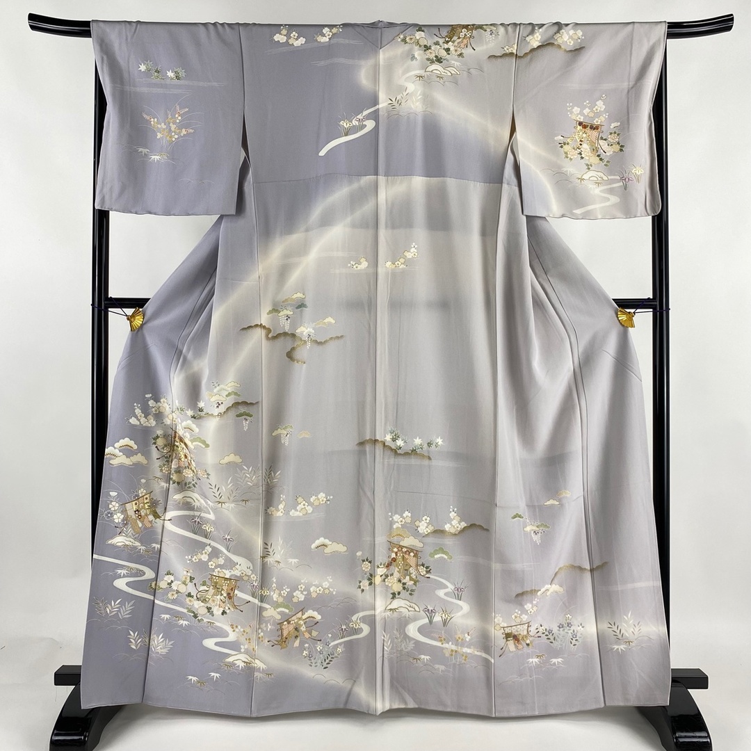 訪問着 身丈153.5cm 裄丈66.5cm 正絹 名品