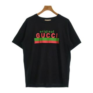 グッチ(Gucci)のGUCCI グッチ Tシャツ・カットソー S 黒 【古着】【中古】(Tシャツ/カットソー(半袖/袖なし))