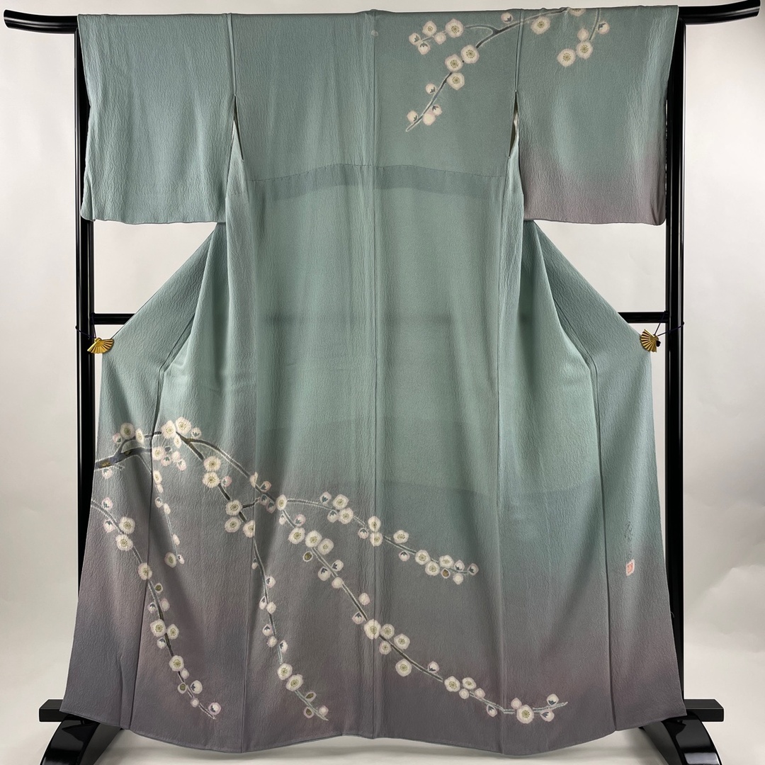 訪問着 美品 名品 身丈163.5cm 裄丈70.5cm 正絹