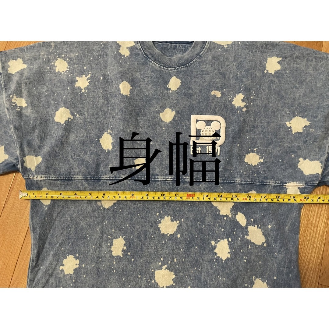 Disney(ディズニー)のミッキー 長袖TシャツDisney100デニム系 レディースのトップス(Tシャツ(長袖/七分))の商品写真