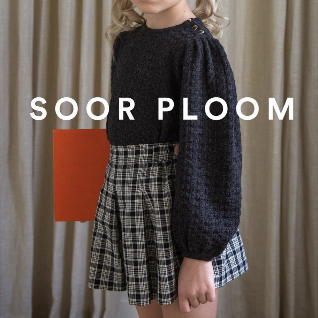 SOOR PLOOM(ソーアプルーム)のsoor ploom prudence skort 6y キッズ/ベビー/マタニティのキッズ服女の子用(90cm~)(スカート)の商品写真