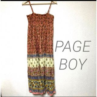 ページボーイ(PAGEBOY)のPAGE BOY　マキシ丈ワンピース ロングワンピース(ロングワンピース/マキシワンピース)